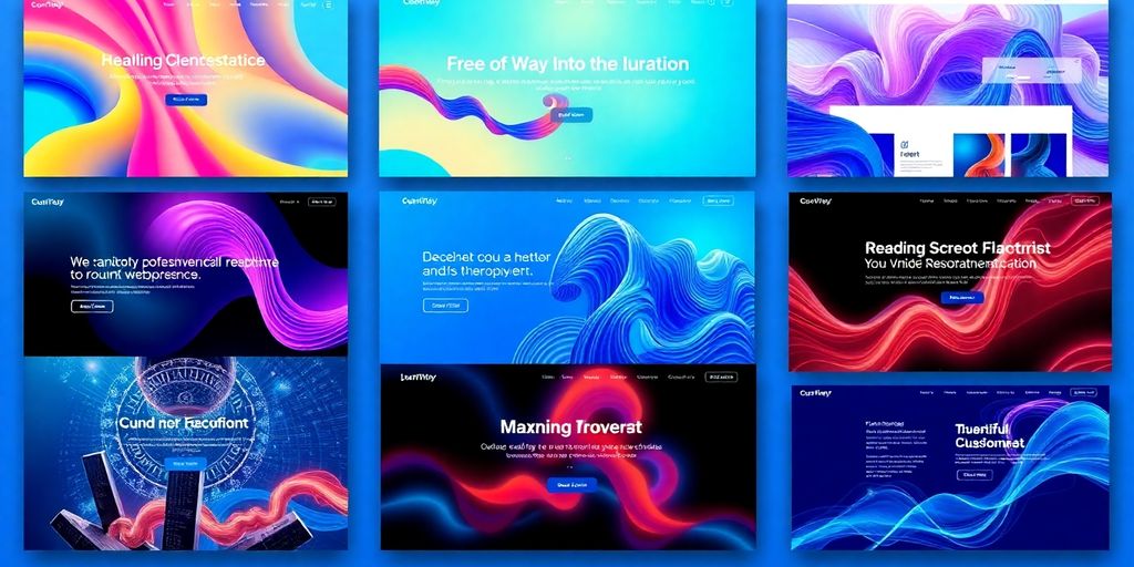 Stunning collection of modern website design inspirations.